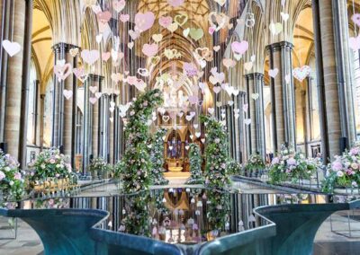 Salisbury Cathedral flower festival. Wednesday 14th May,