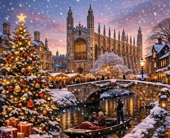 Cambridge Winter wonderland.